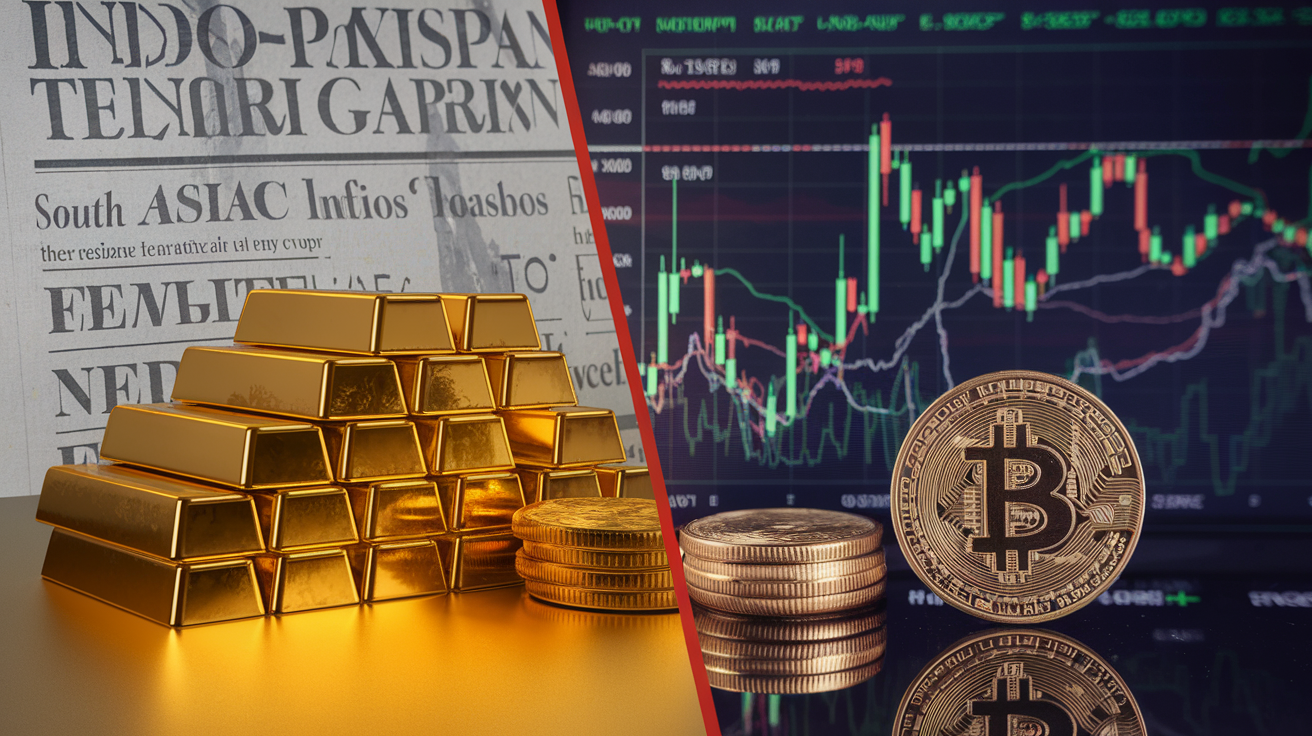 What has happened to gold, oil and bitcoin?